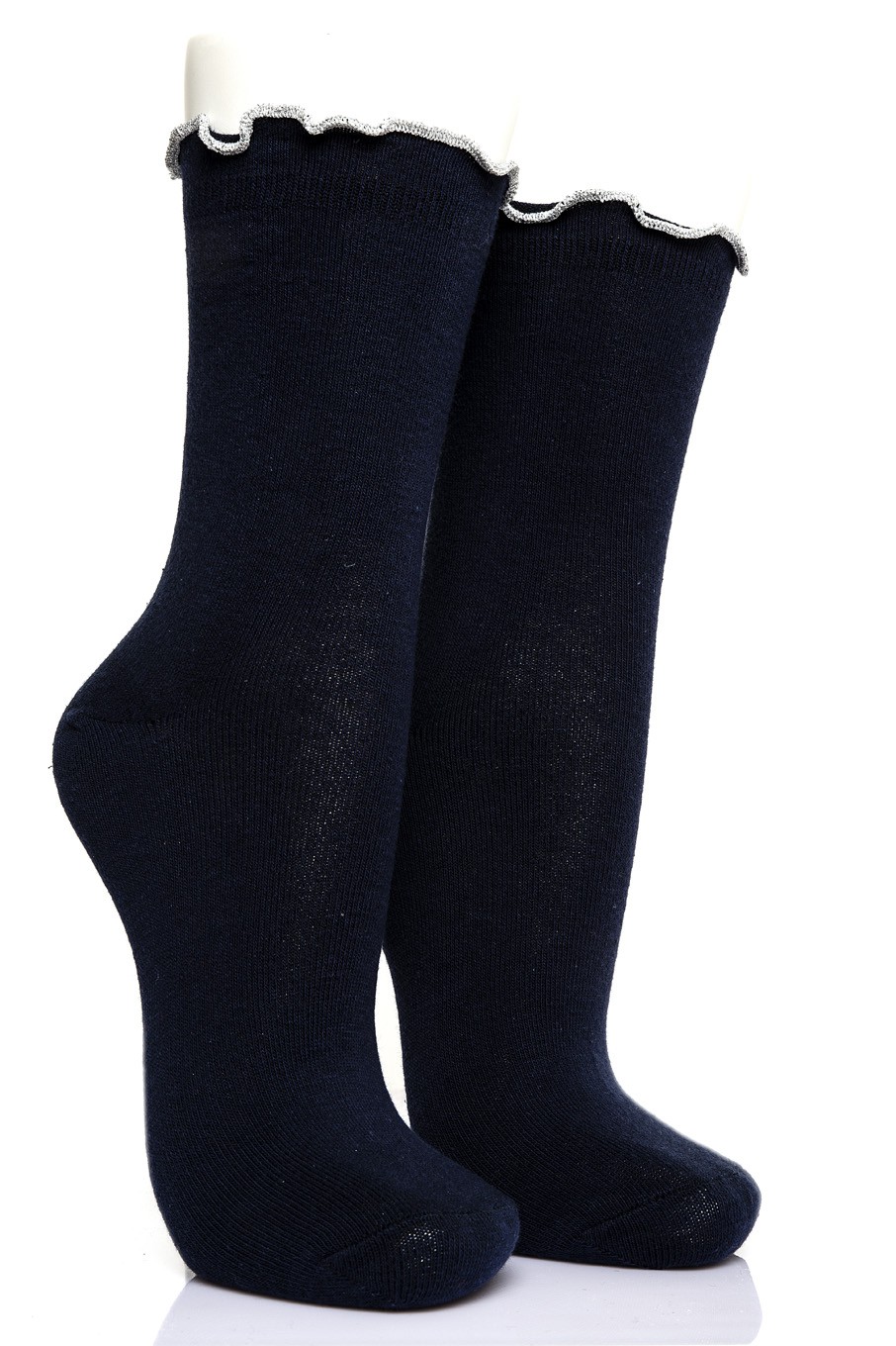 4’lü Kadın Fırfırlı Asortili Soket Çorabı