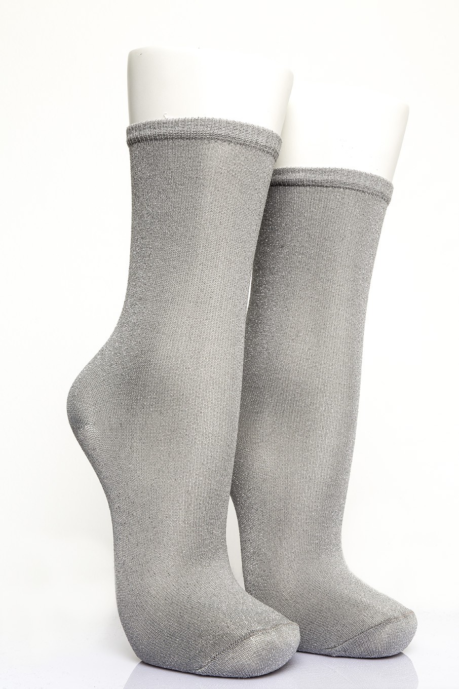 4’lü Kadın Simli Asortili Soket Çorabı