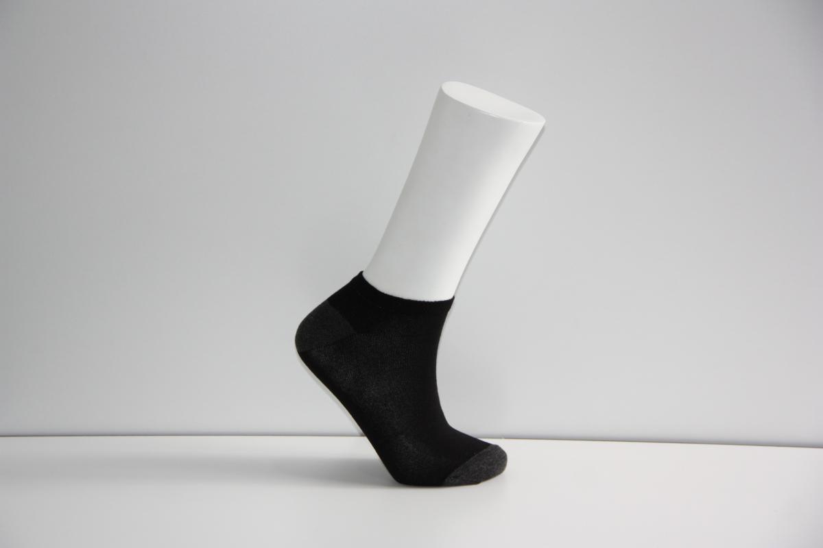 6’Lı Erkek Gri-Siyah Desen Karışık Renkli Patik Çorabı