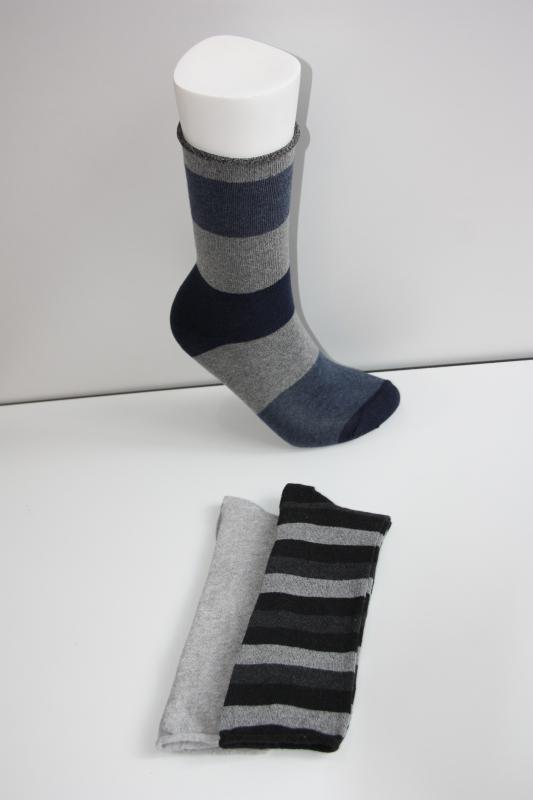 Men’s 3-piece Assortment No Elastic Socks