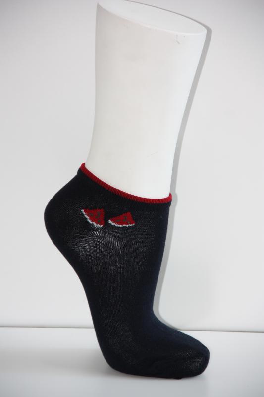 Kadın 5’li Konçta Meyve Desen Asortili Patik Çorap