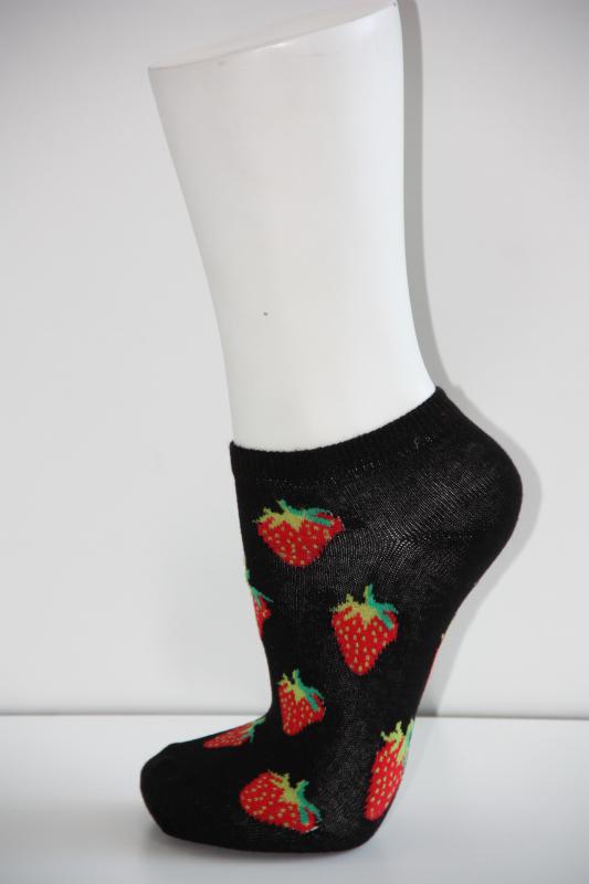Women’s 5-Pack Fruit Pattern Assortized Booties Socks