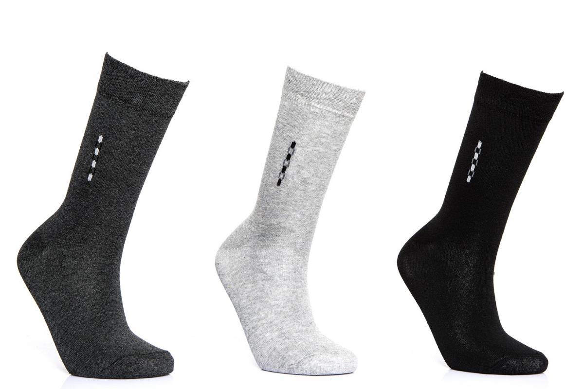 Zincir Desen Erkek Soket Çorap