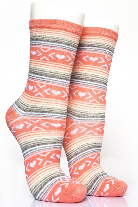Pamela Boxed,12 Pieces, Circle Pattern Women Socks