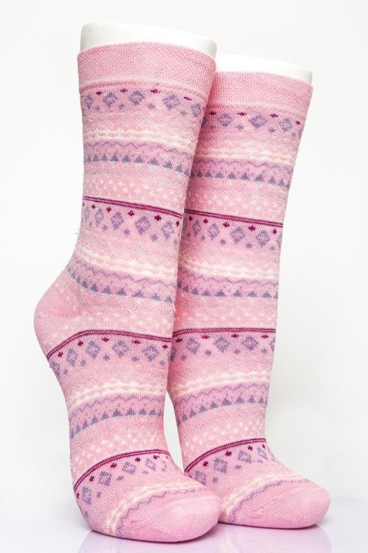 Pamela Boxed, 12 Piece, Small Rug Pattern Female Socks