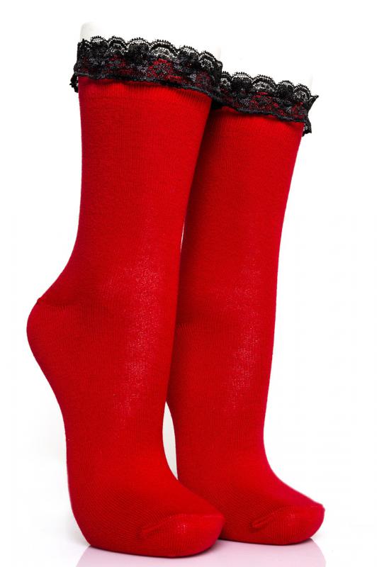 Pamela Boxed, 12 Pieces, Lacy Female Socks